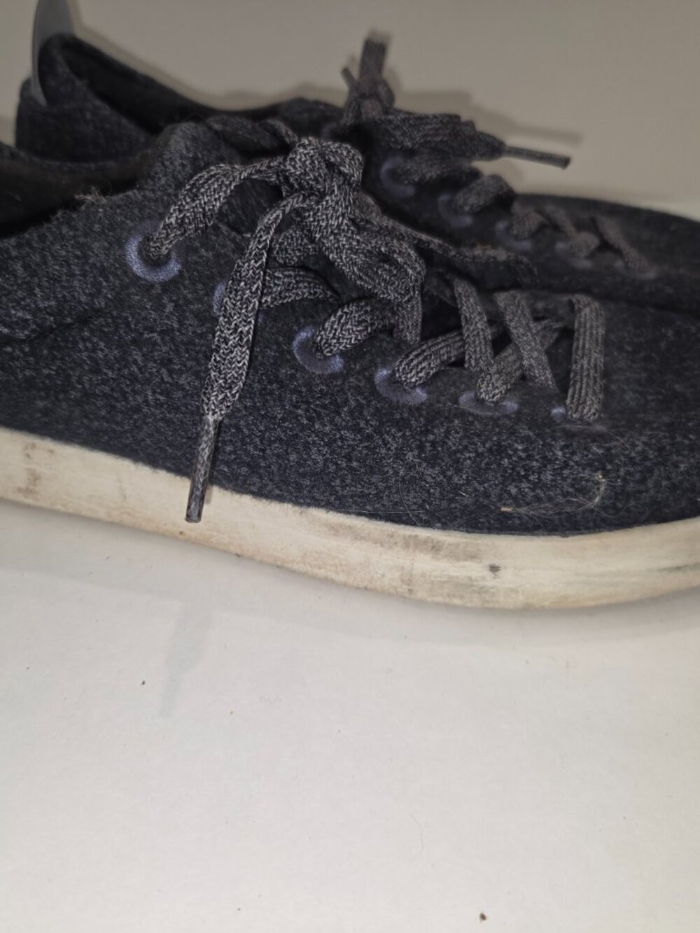 Allbirds Mens Wool Piper Dark Gray Fashion Sneaker Size 10 Medium (D, M) - Picture 2 of 6